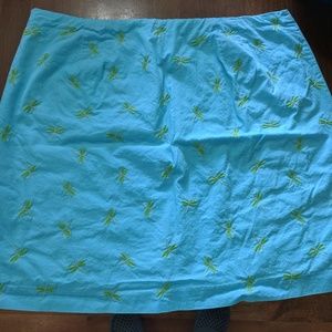 Talbots Dragonfly Skirt